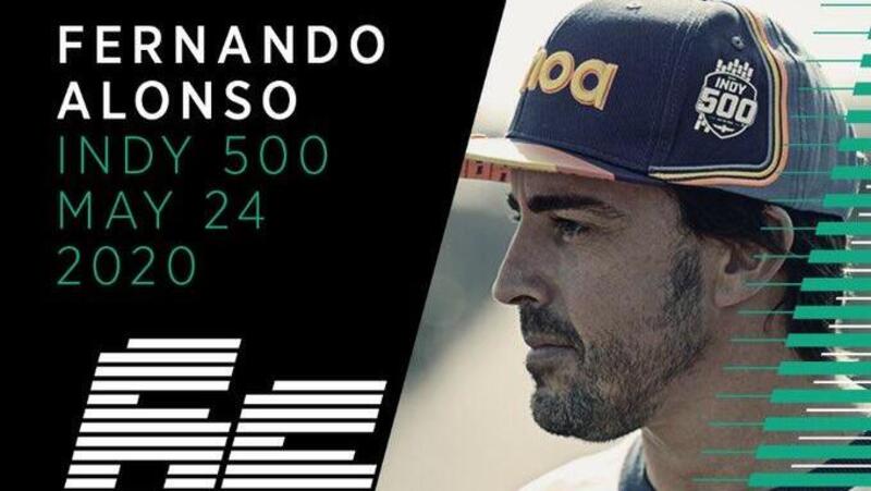 Fernando Alonso, con McLaren alla 500 Miglia di Indianapolis 2020