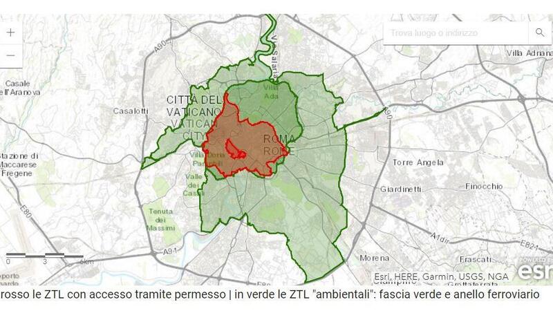 ZTL Roma: gli orari, i varchi e i permessi. Non solo in centro