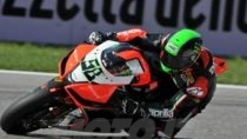 Superbike. La pista umida condiziona le qualifiche a Monza