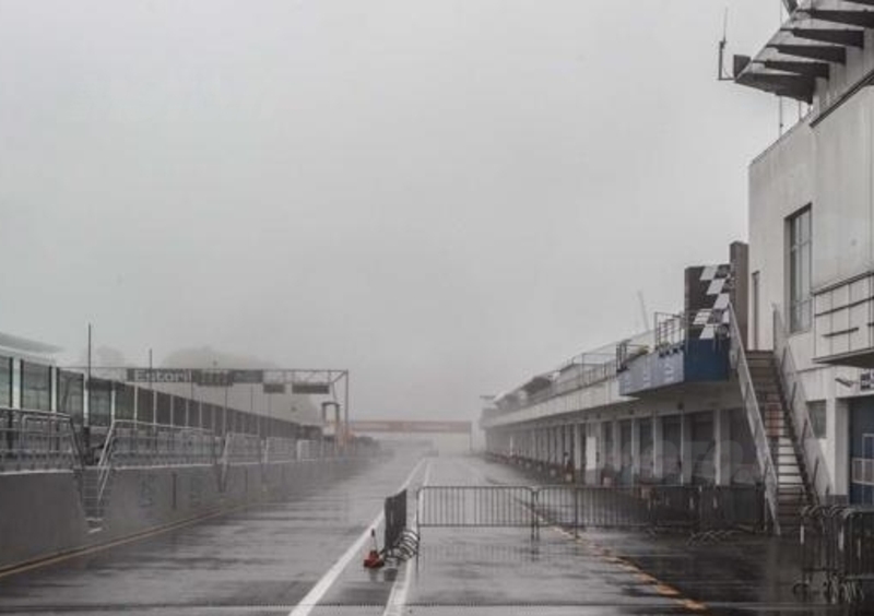 MotoGP. Il maltempo cancella i test all&#039;Estoril