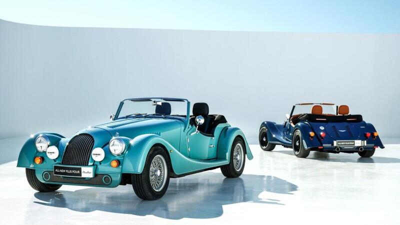 Morgan Plus Four: nuova piattaforma e motore da 258 CV [Video Diretta streaming]