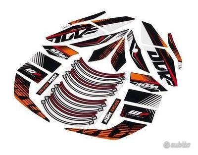 KTM 125/390Kit delle grafiche Factory DA 2013>2016