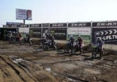  Motocross. GP del Messico. I piloti protestano