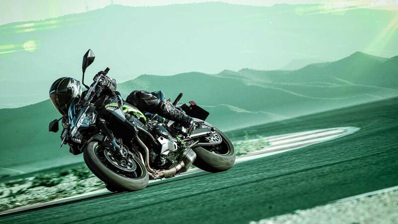 Il bel tempo spinge le vendite in Spagna.  Kawasaki Z900 &egrave; la preferita