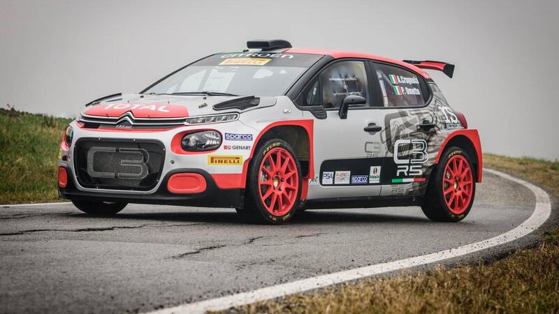 CIR 2020. Citroen Italia presenta Crugnola-Ometto-C3 R5 a&hellip; impatto zero