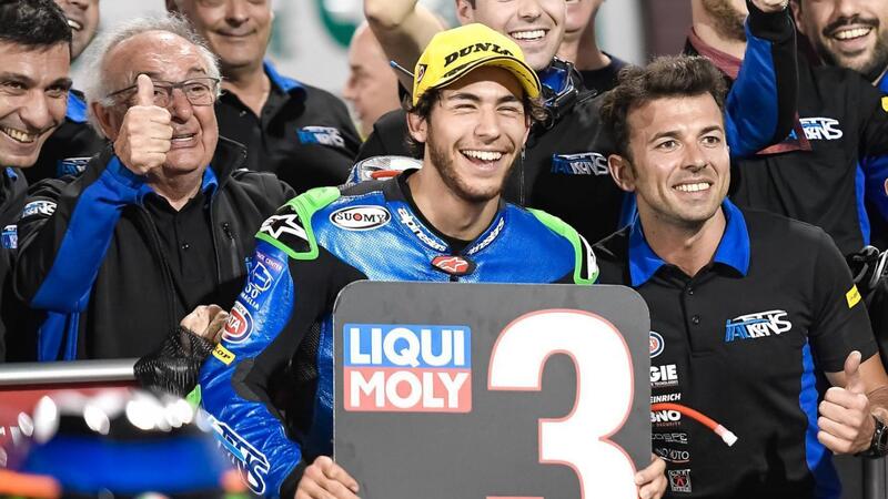 Moto2 in Qatar. Enea Bastianini: "Nagashima &egrave; stato pi&ugrave; forte"