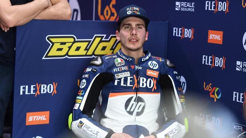 Moto2 in Qatar. Lorenzo Baldassarri: &quot;Con Bastianini ci siamo ostacolati&quot;