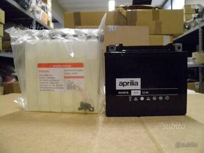 BATTERIA 12 AHSG DA 12 AH CON KIT DI CARICA RAPIDA Aprilia
