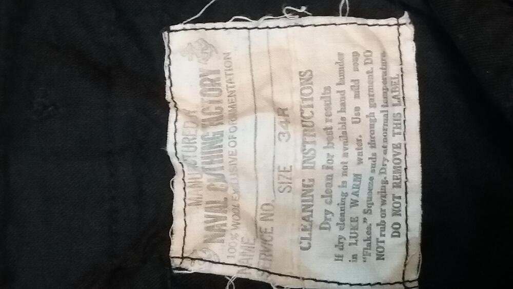 Pantaloni Marina Americana Marina Militare Americana (6)