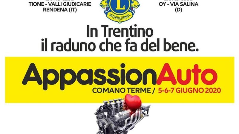 APPASSIONAUTO 2020, il raduno di auto storiche che fa beneficenza 