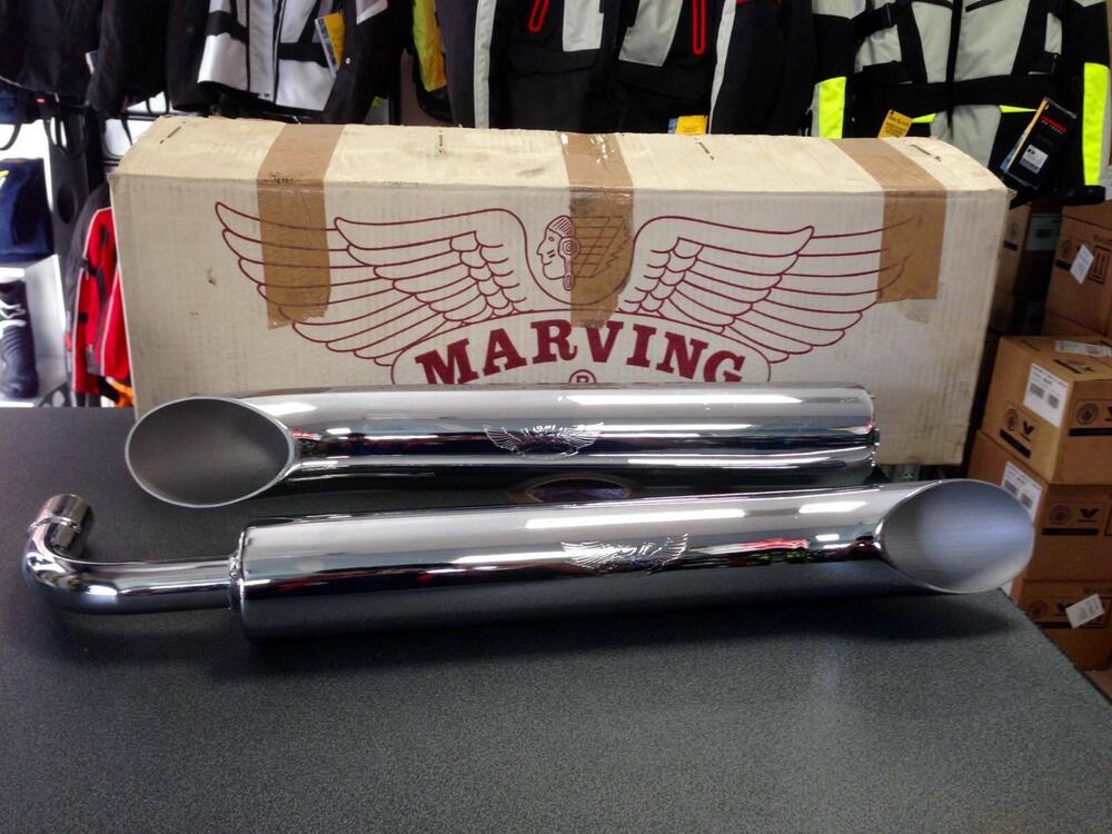 Scarico Marving Kawasaki Vulcan 1500 Cromati