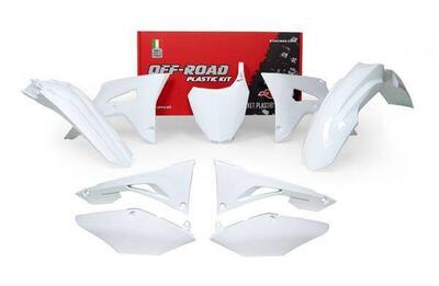 Kit Plastiche Honda Crf 250 450 Bianco Racetech