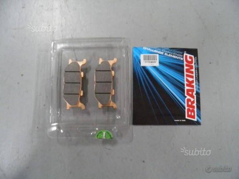 COPPIA PASTIGLIE BRAKING PER YAMAHA T MAX 500 (2)