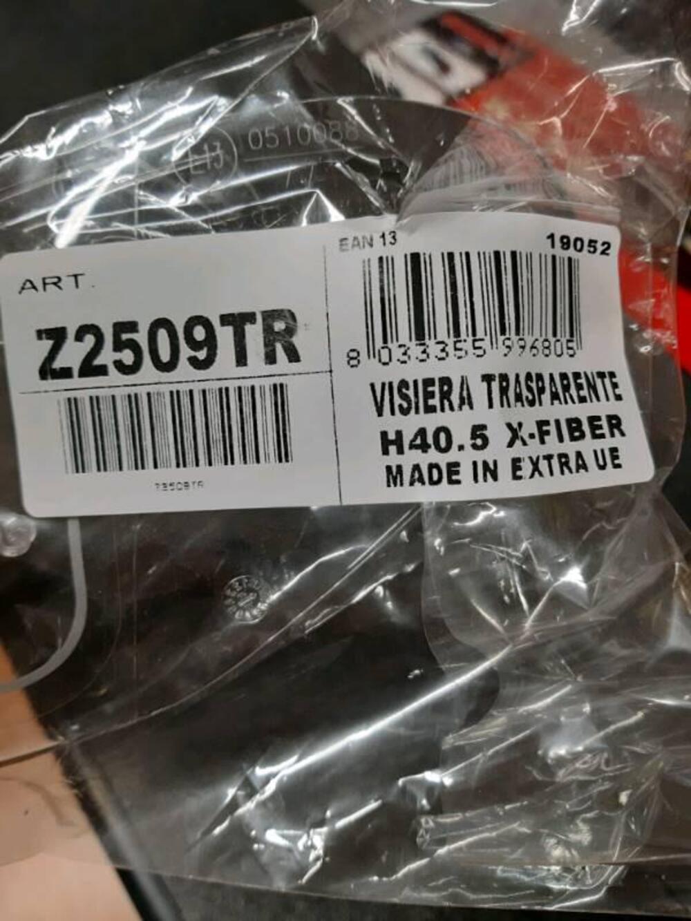 Visiera Givi per casco H 40.5 X-FIBER