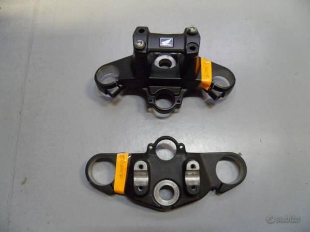 COPPIA PIASTRE FORCELLA USATE PER HONDA CB 500 F D (3)