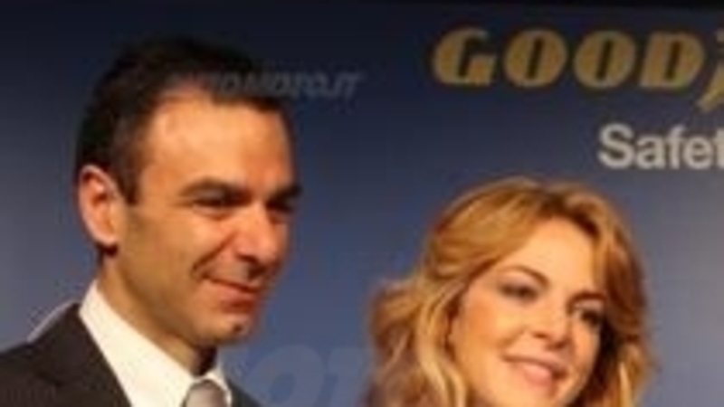 Goodyear: Luca Crepaccioli e Claudia Gerini ci parlano di sicurezza stradale 