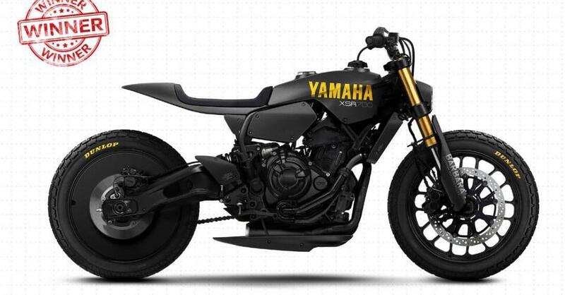 Yamaha &quot;Back to the Drawing Board&quot;: in Francia vince la XSR 700 Disruptive