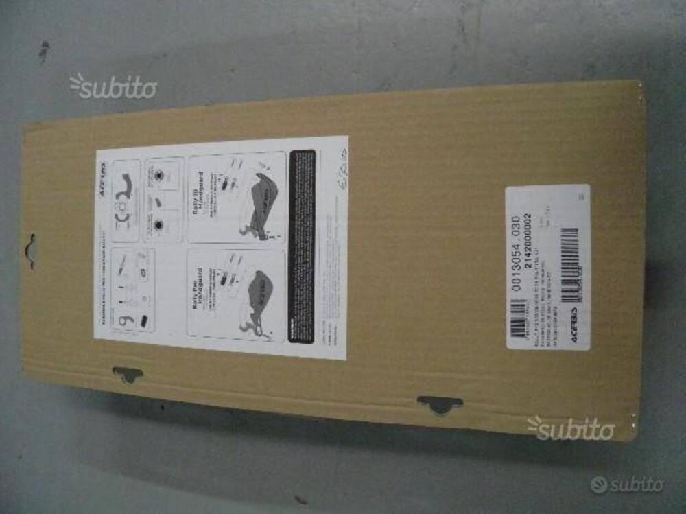 COPPIA PARAMANI UNIVERSALI BIANCHI ACERBIS. (3)