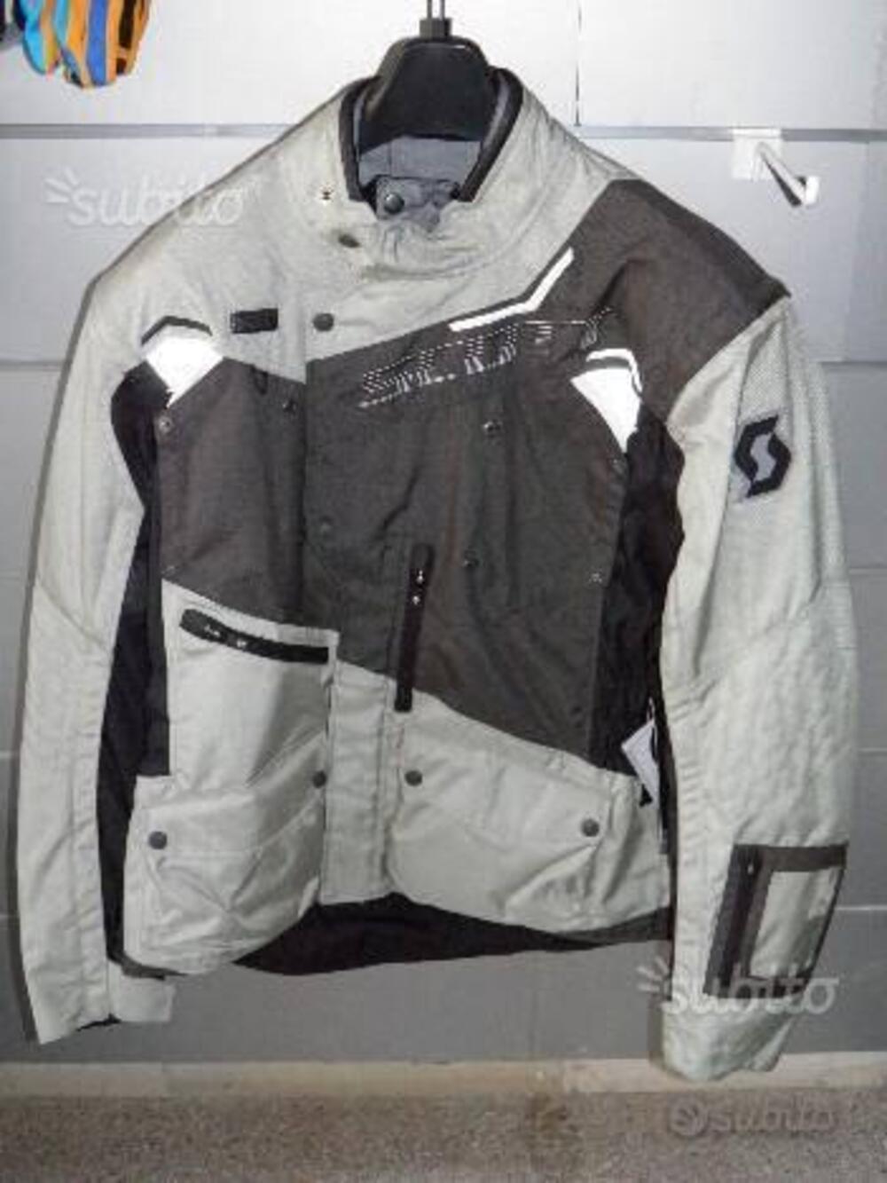 GIACCA SCOTT DUAL RAID TP GRIGIO/NERO IN CORDURA