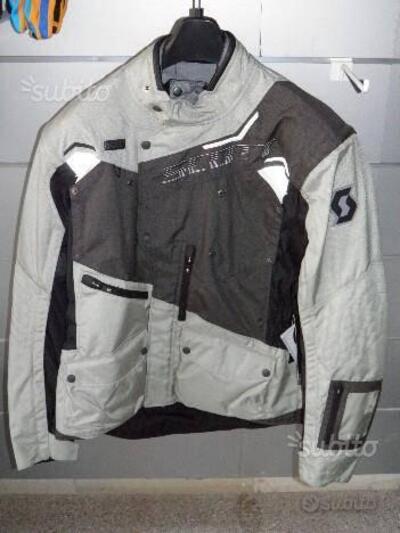 GIACCA SCOTT DUAL RAID TP GRIGIO/NERO IN CORDURA