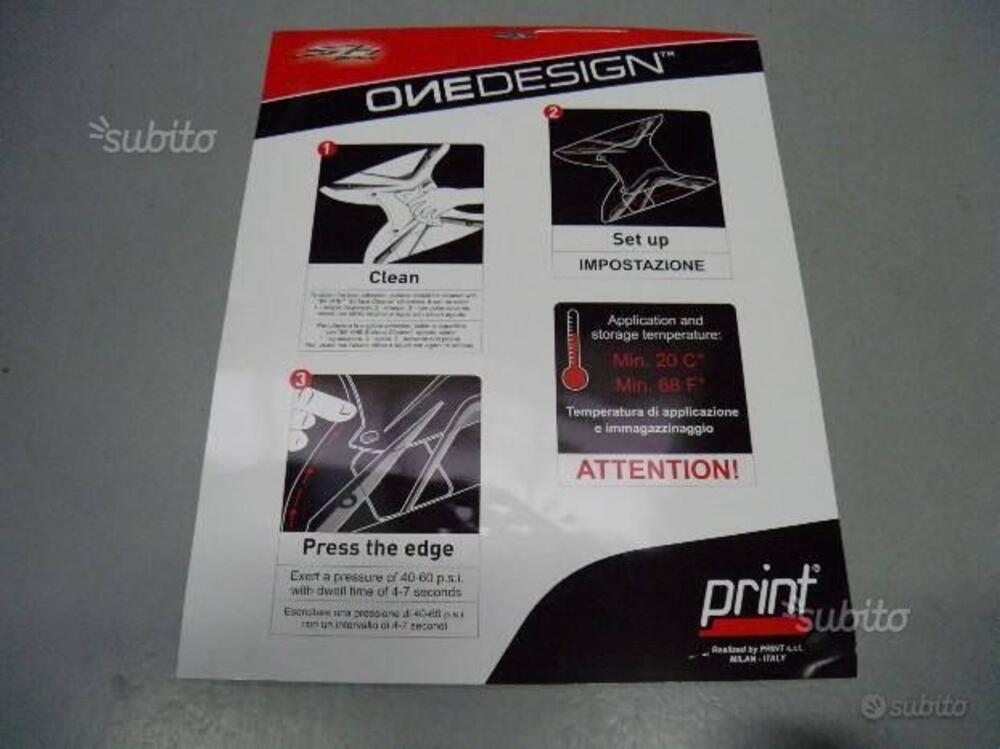 KIT PROTEZIONI PEDANE PER HONDA SH 300 2017. (2)