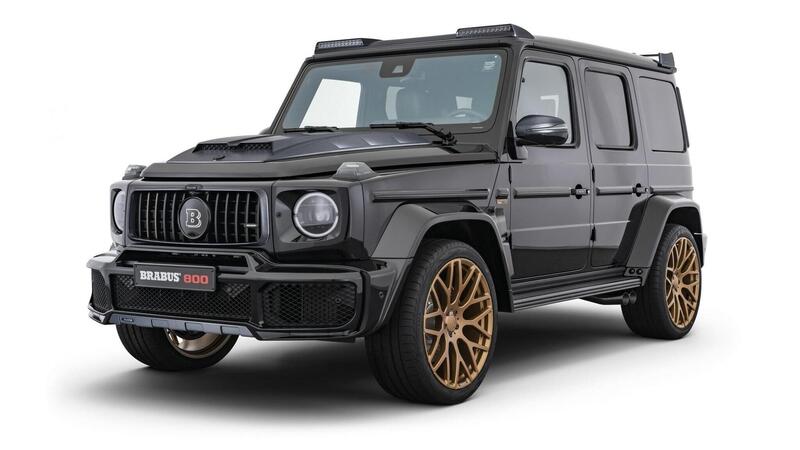 Brabus Mercedes G 63 AMG Black And Gold Edition: non solo estetica