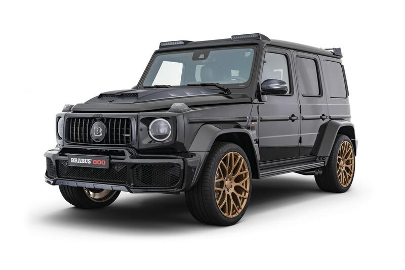 Brabus Mercedes G 63 AMG Black And Gold Edition: non solo estetica