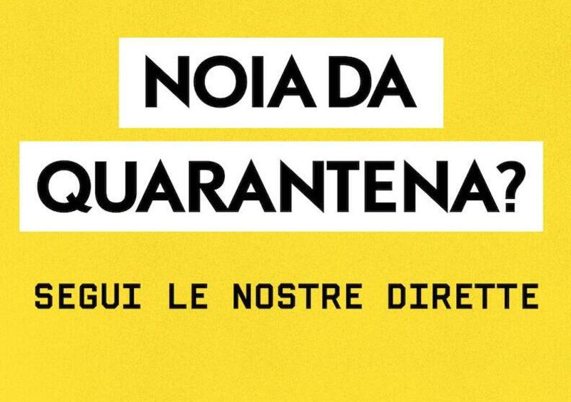 Noia da quarantena? - Moto.it ti aspetta in diretta su Instagram