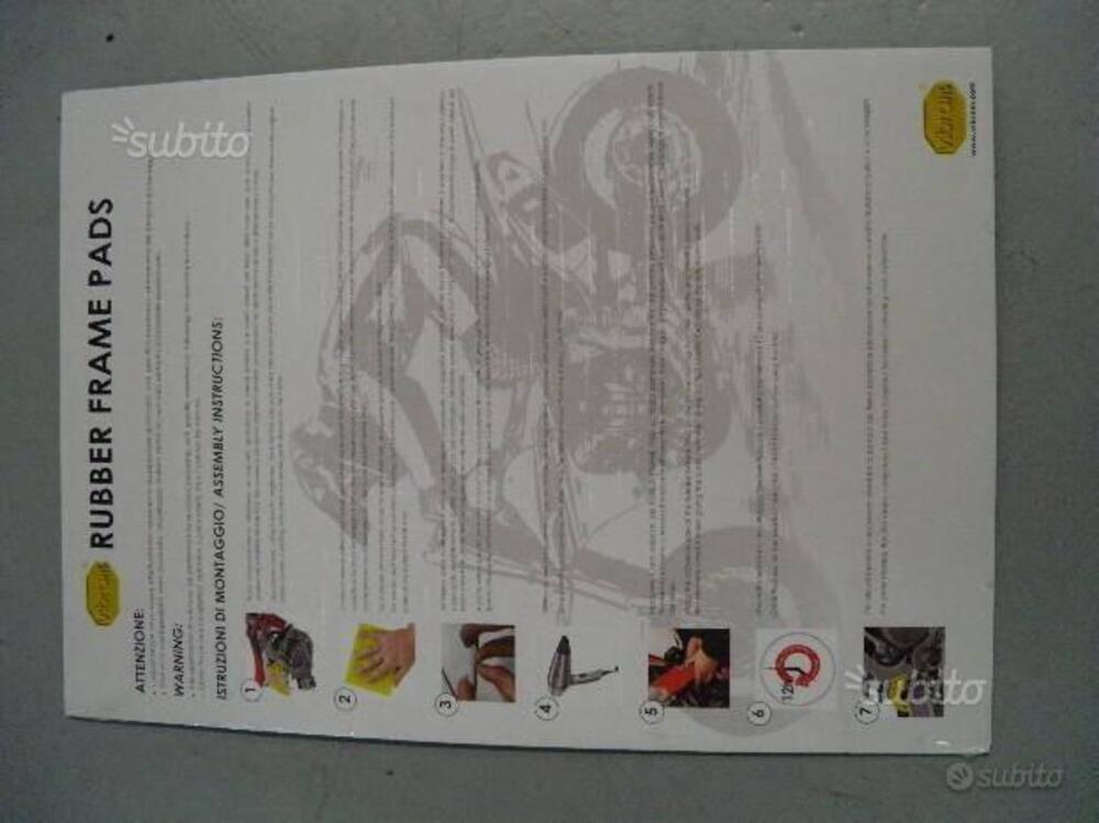 PROTEZIONI TELAIO VIBRAM PER HONDA CRF 250 E 450 (2)