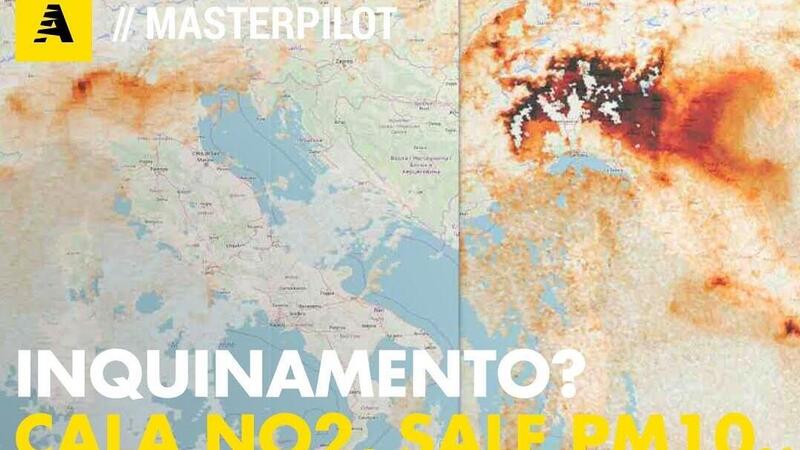 Inquinamento aria con mobilit&agrave; e auto limitate: scendono gli ossidi ma sale il particolato [video]