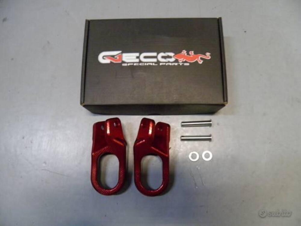 COPPIA PEDANE GECO IN ERGAL PER HONDA AFRICA TWIN