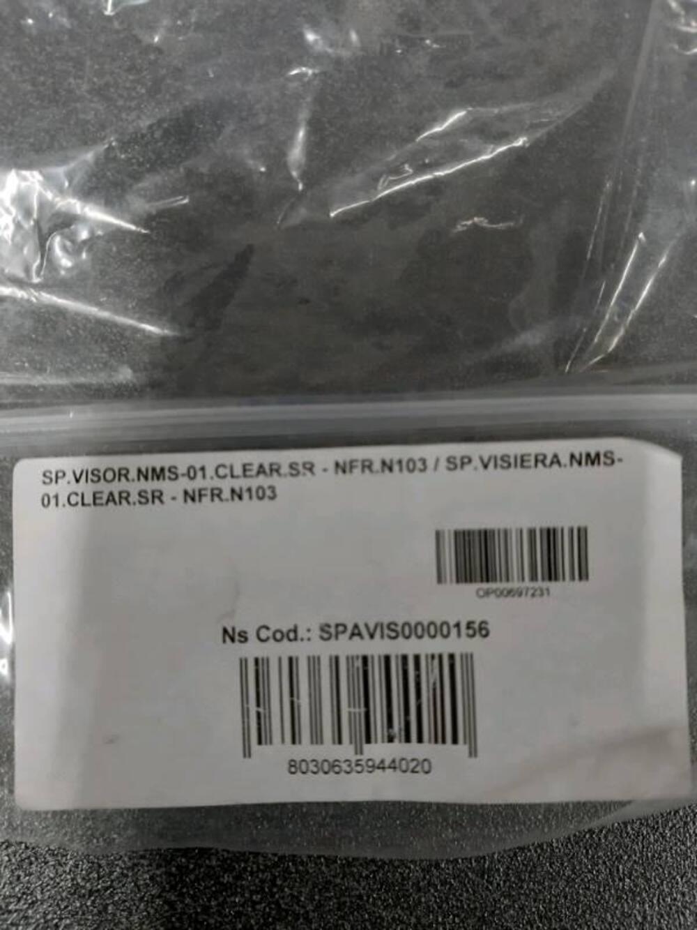 Visiera casco Nolan NMS-01