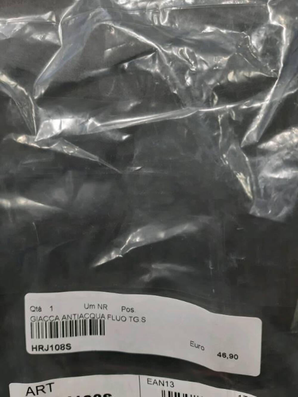 Giacca antiacqua fluorescente Hevik (4)