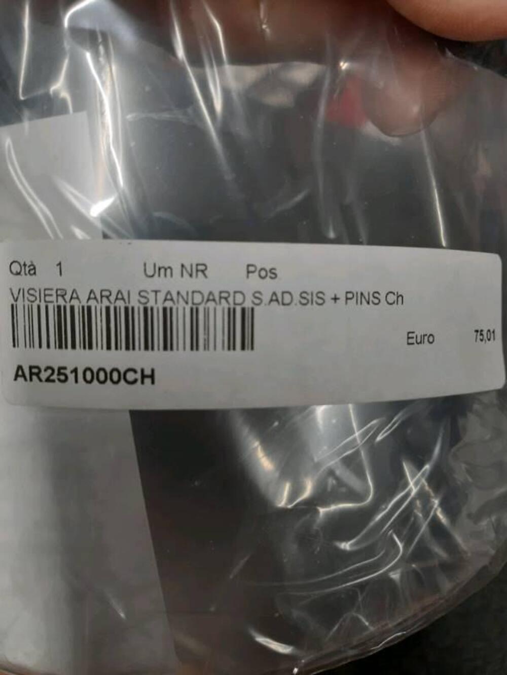 Visiera trasparente Arai standard S.AD.SIS (3)