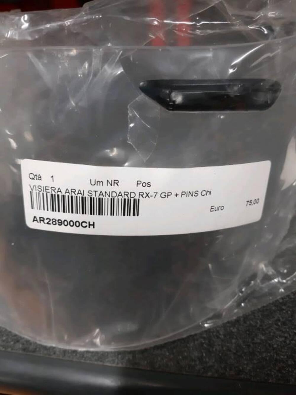 Visiera Arai standard RX 7 GP trasparente