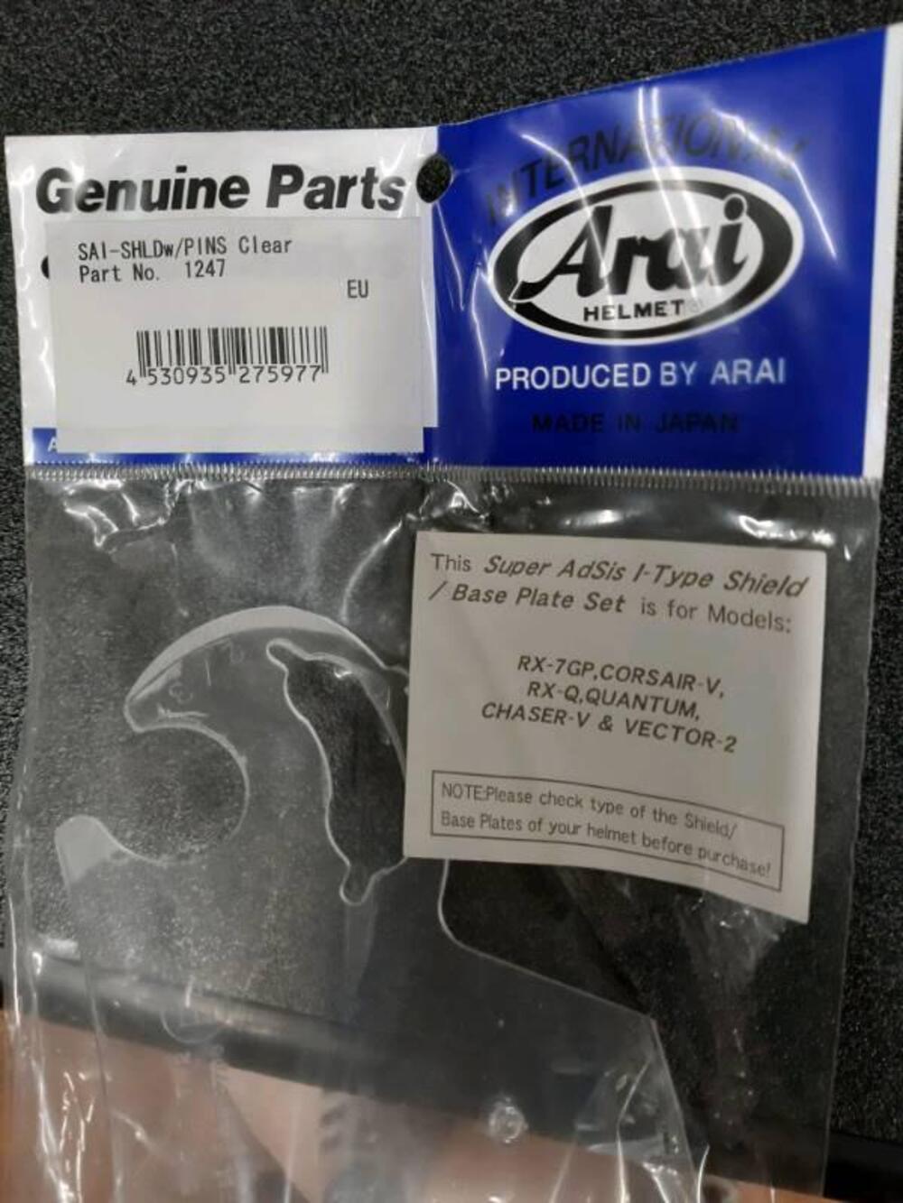 Visiera Arai standard RX 7 GP trasparente (4)