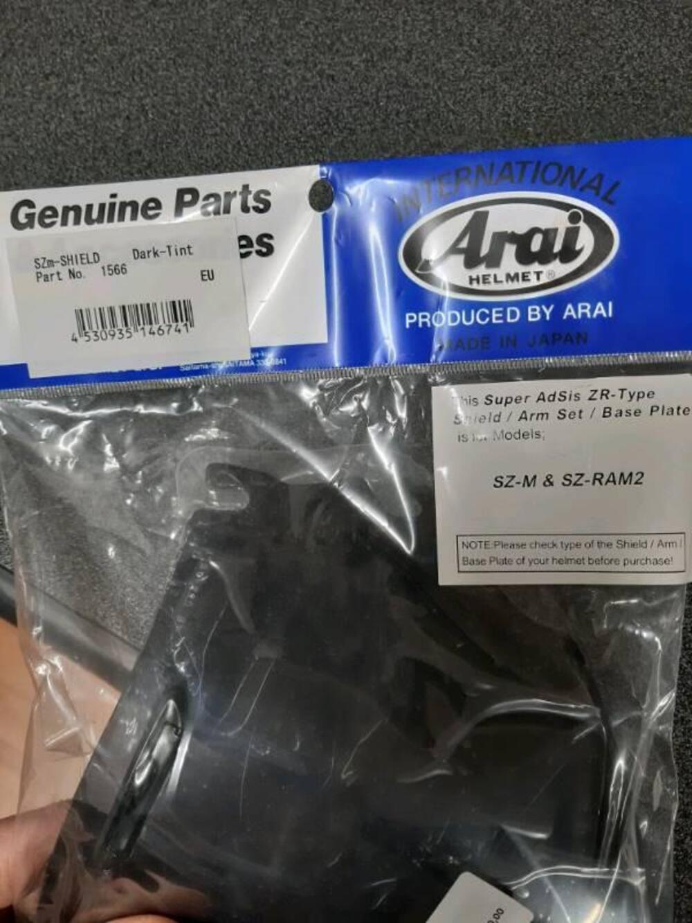 Visiera Arai Tipo ZR S.ADS. Dark (2)