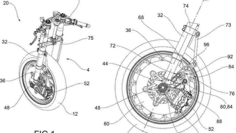 Aprilia brevetta un sistema anti-dive da pista