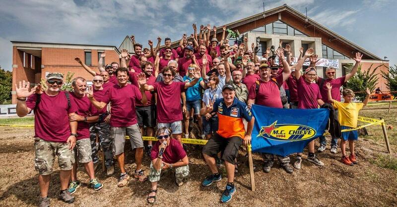 Gio Sala e i suoi supporter insieme a Moto.it per i malati di Alzano Lombardo