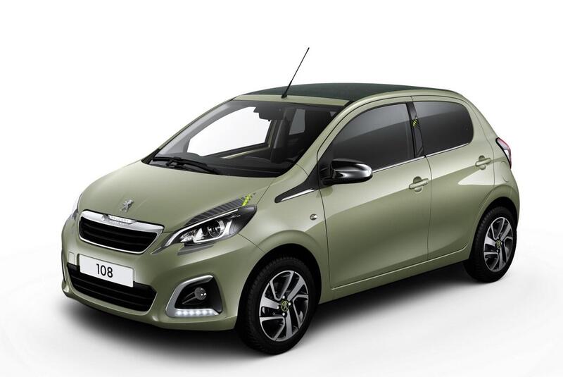 Nuove colorazioni anche per la Peugeot 108 soft top