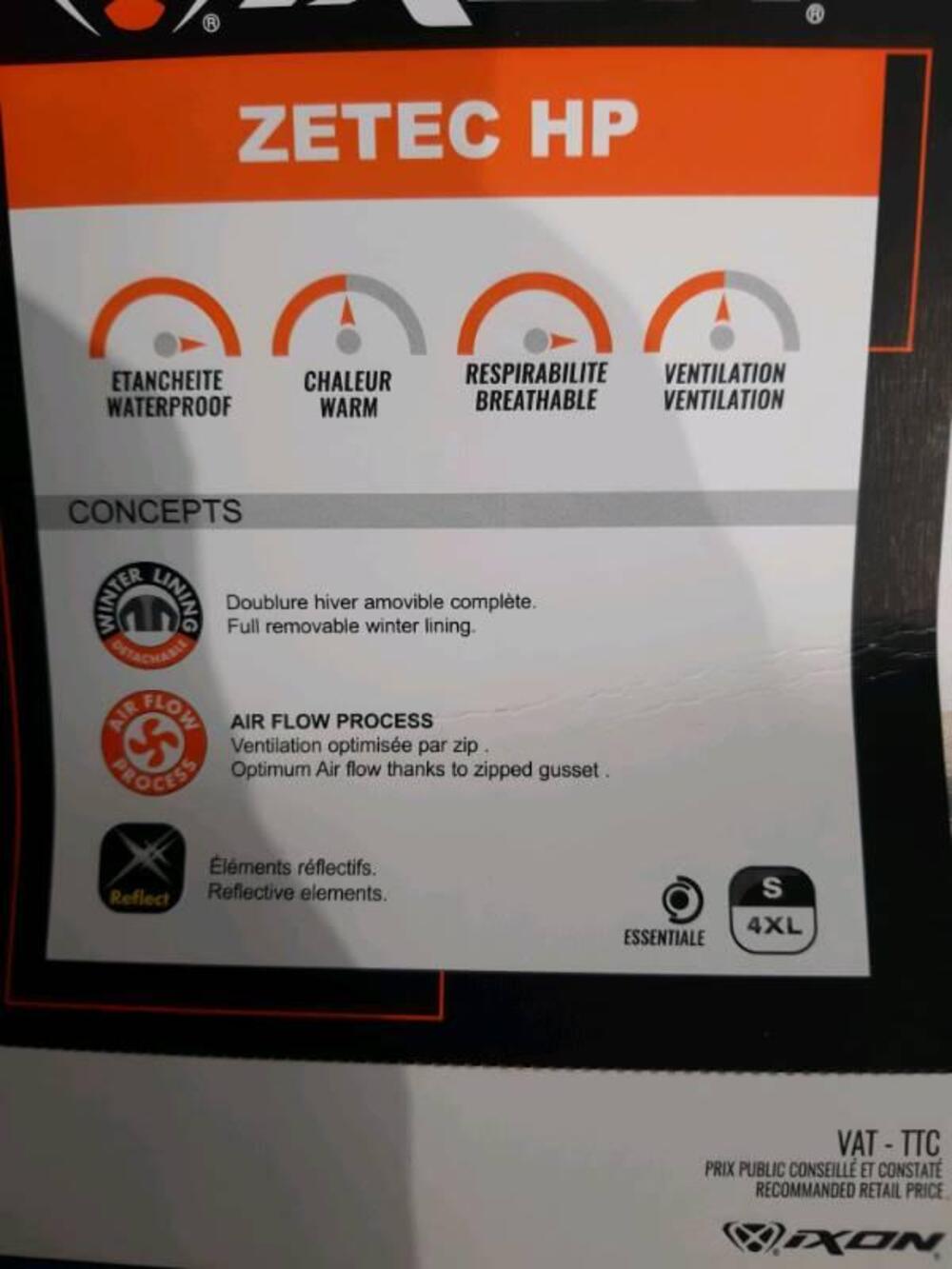 Giacca da moto Ixon Zetech HP (4)