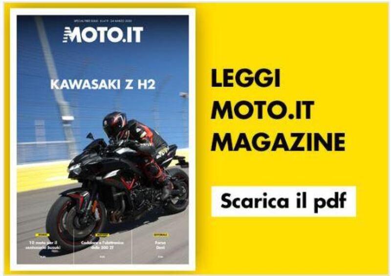 Magazine n&deg; 419, scarica e leggi il meglio di Moto.it 