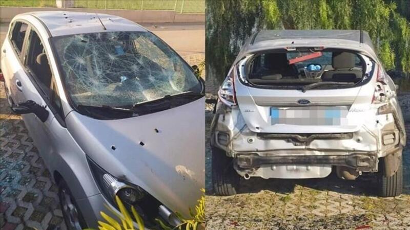 Un runner a Montesilvano distrugge l&#039;auto dei vicini: denunciato. Alla base questioni condominiali? [VIDEO]