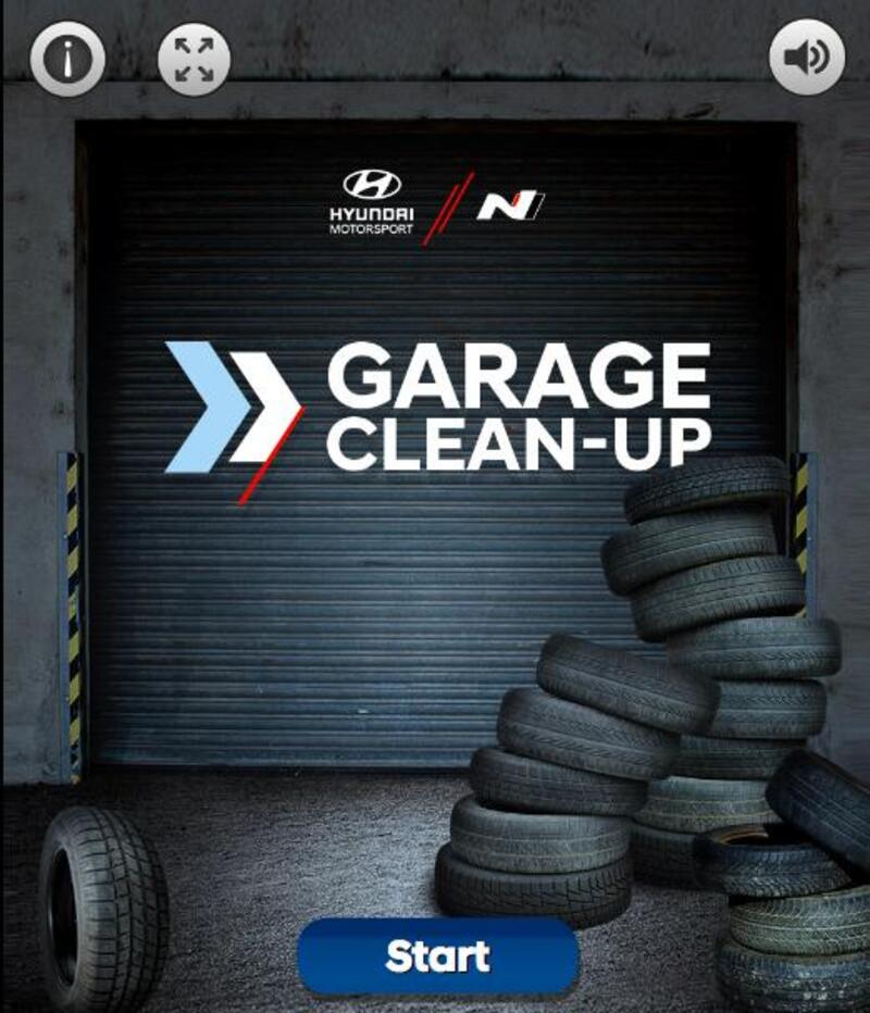 WRC 2020. Hyundai Motorsport &ldquo;Garage Clean-Up&rdquo; per #iorestoacasa