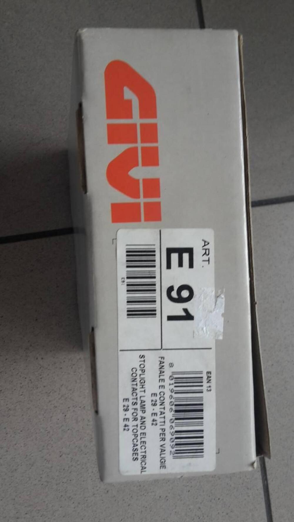 GIVI E91 FANALI E CONTATTI PER VALIGIE E29/42