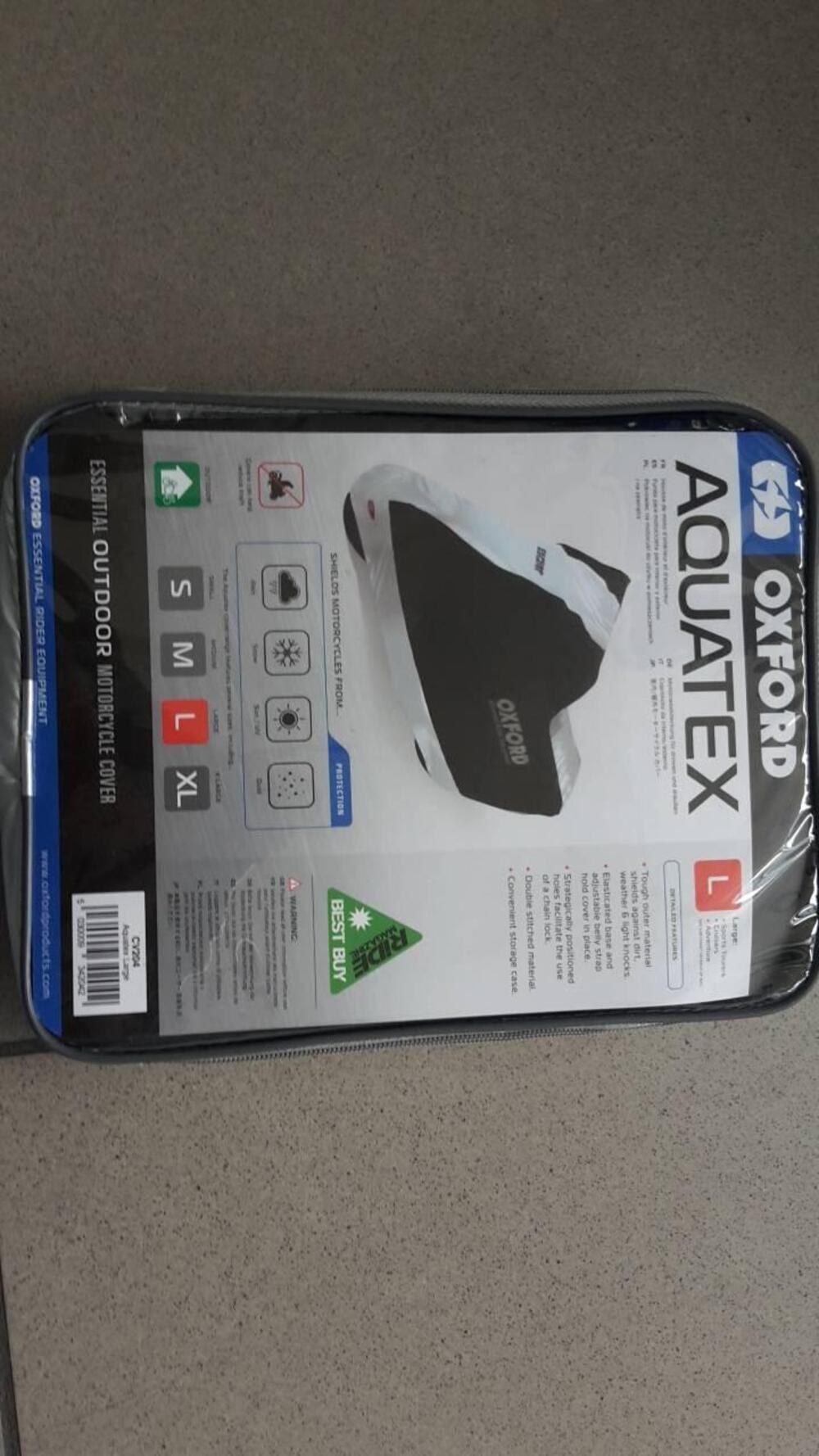 OXFORD AQUATEX CV204 COVER MOTO TG L