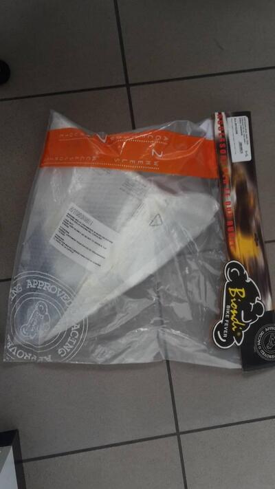 Cupolino/vetro trasp. per yamaha R1 '09 Biondi