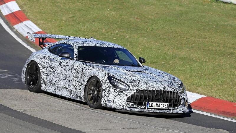 Mercedes-AMG GT Black Series 2020: aggiornamenti in arrivo [Foto spia]