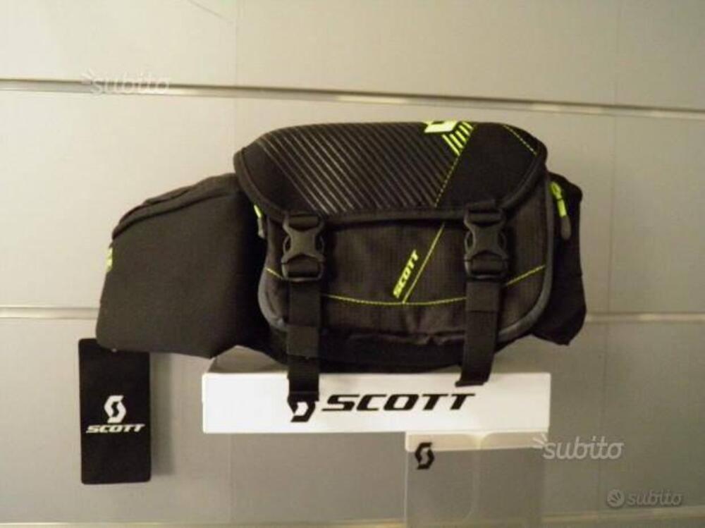 MARSUPIO SCOTT HIP-BELT RACE DAY NERO CON 5 TASCHE