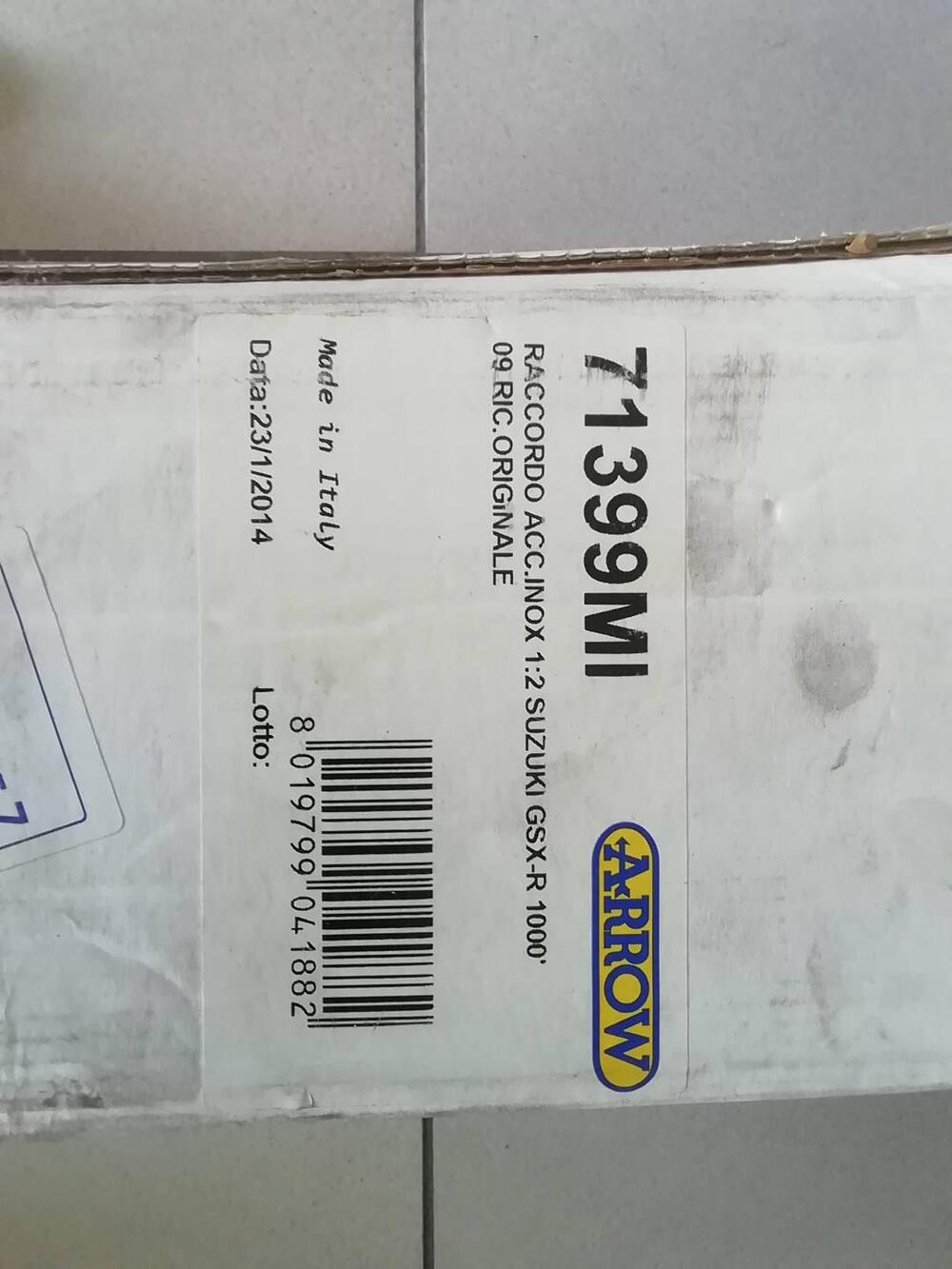 Decatalizzatore arrow Suzuki gsx 1000 r (3)